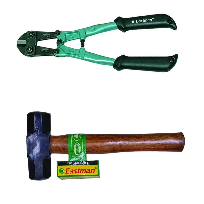 Eastman Hand Tools Combo Pack : 200 mm Bolt Cutter (E-2039) & 1800 gm Sledge Hammer (E-2440)